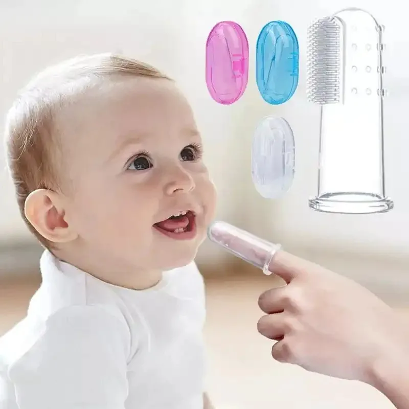 Baby silicone toothbrush discount